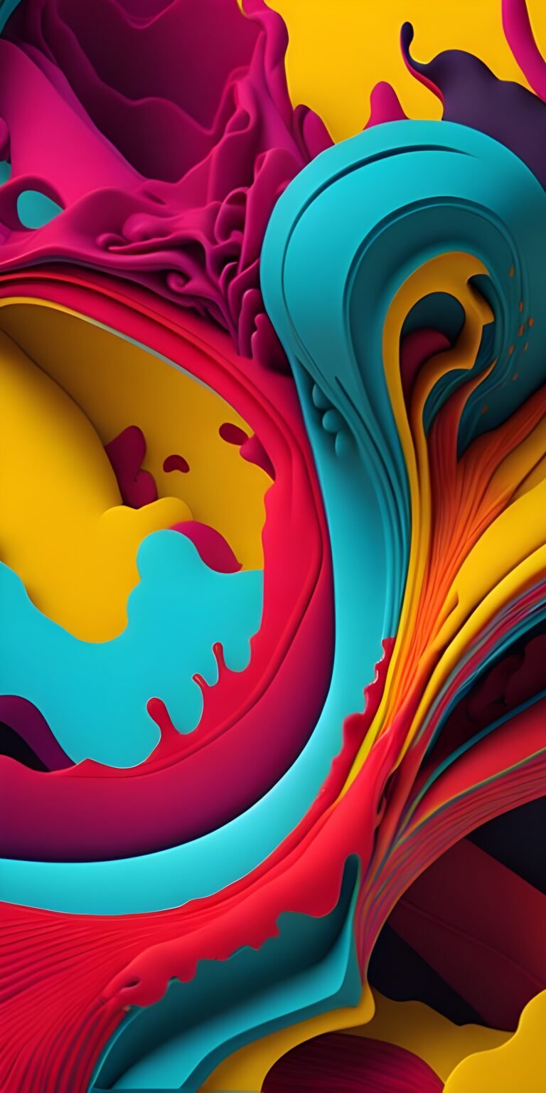 Abstract Colorful HD Wallpaper Curves Download