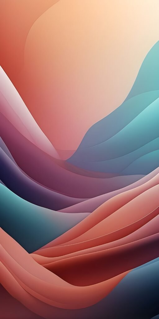 Abstract Pink Blue Phone Wallpaper Download