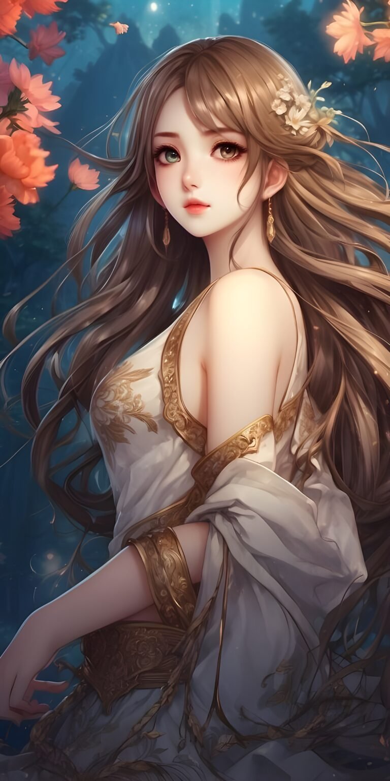 Anime Gorgeous Girl Wallpaper HD