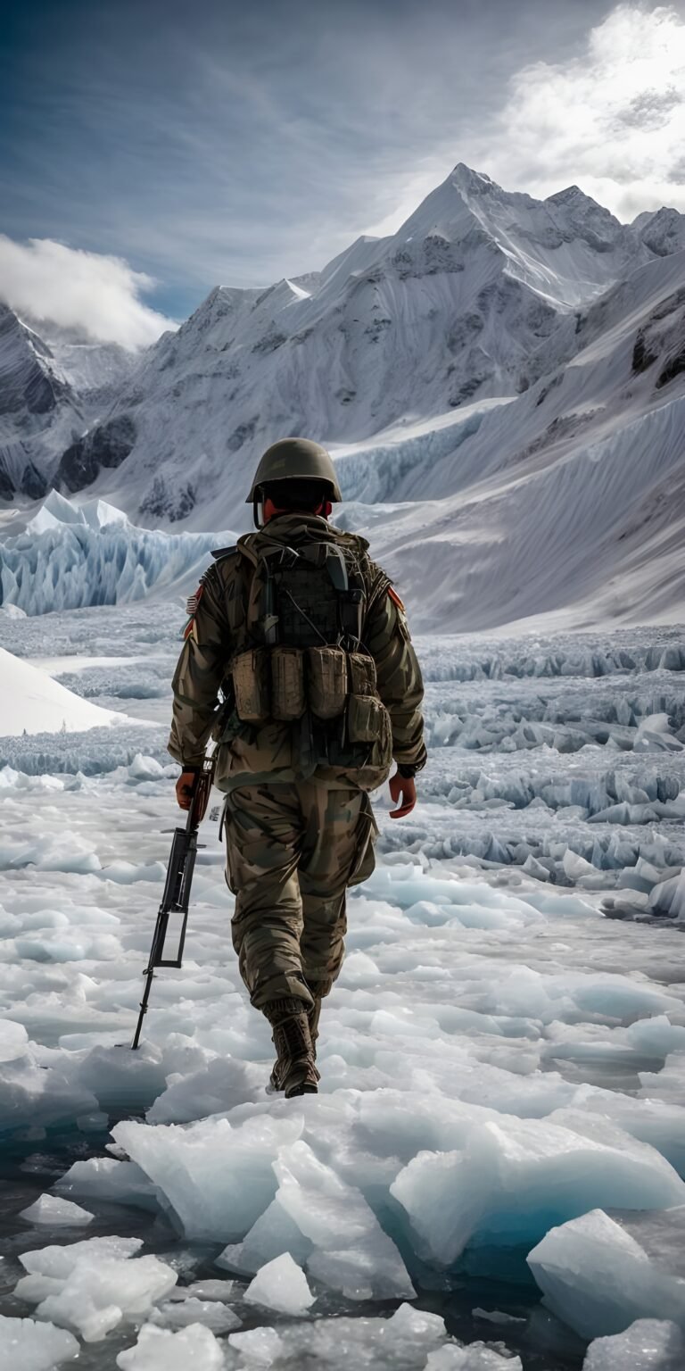 Army Phone Wallpaper, Ice