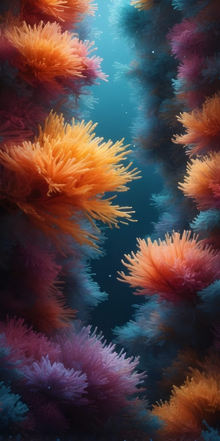 Beautiful Vibrant Abstract Phone Wallpaper