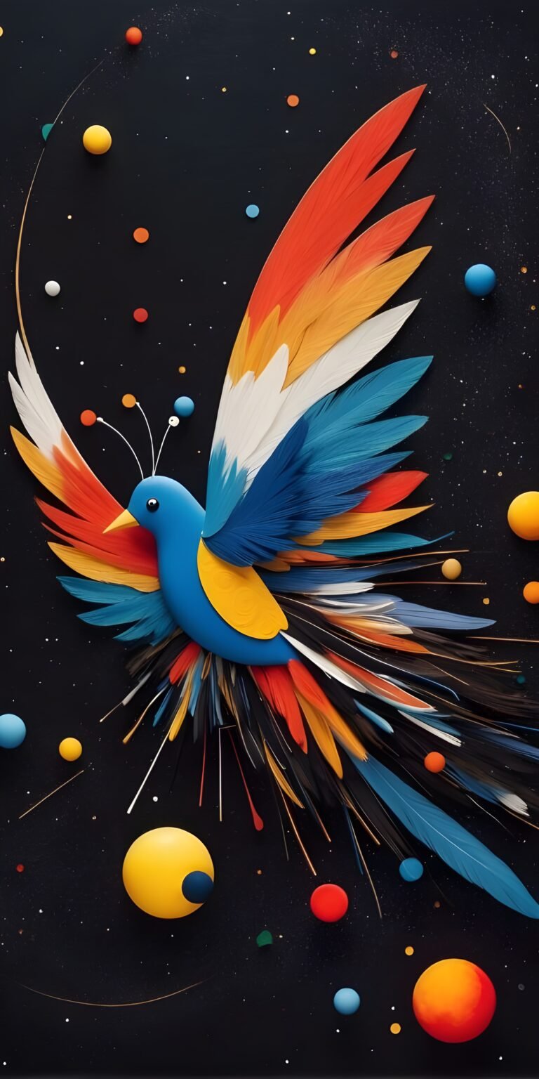 Bird Vibrant Artistic Phone Wallpaper Download