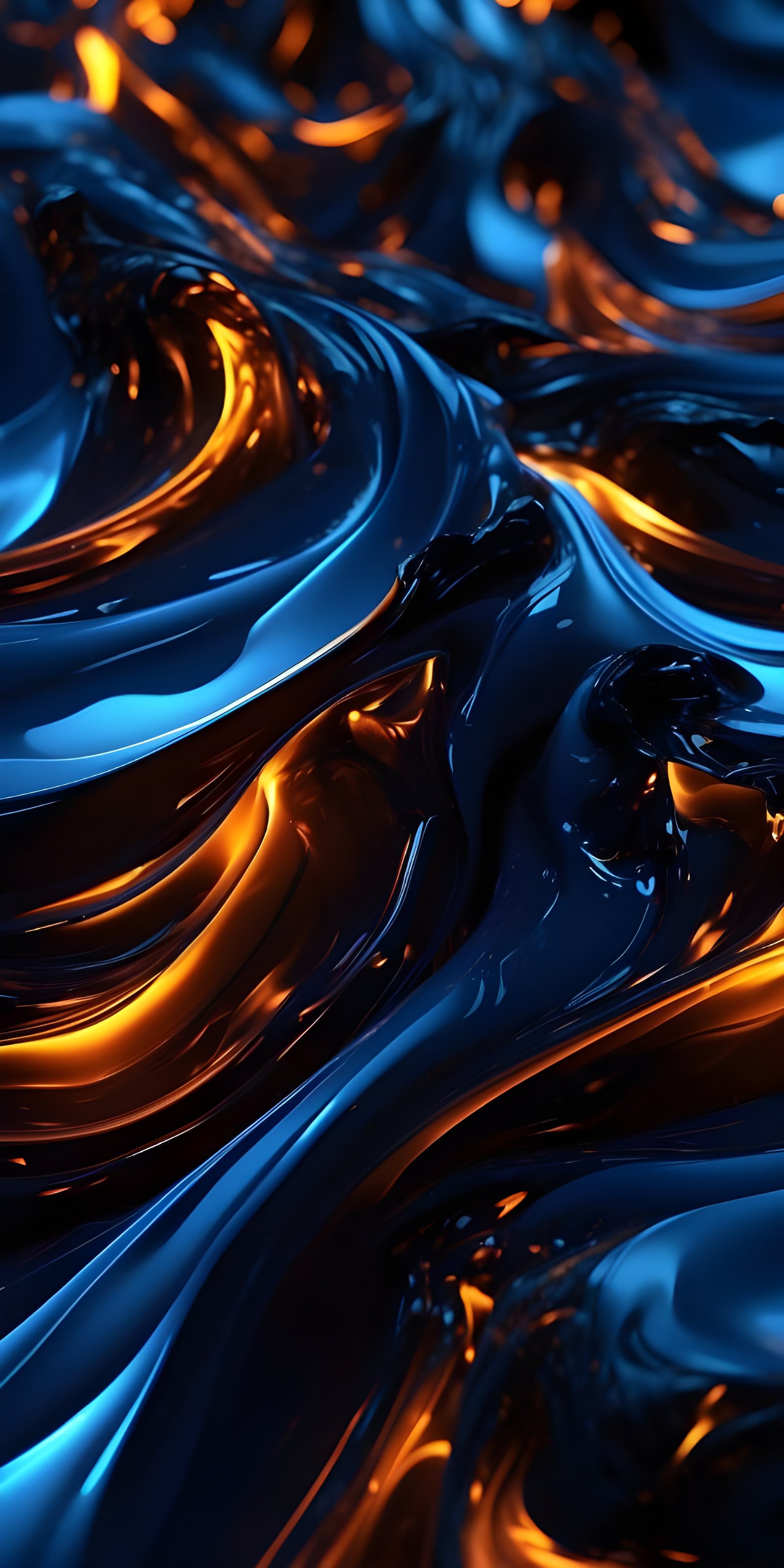 Blue Abstract Phone Wallpaper Download