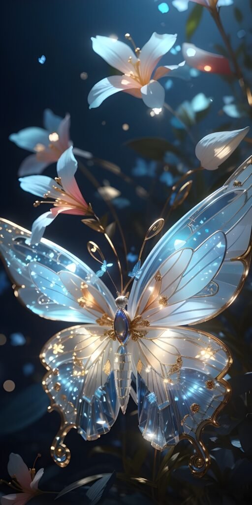 Butterfly Phone Wallpaper, Nature