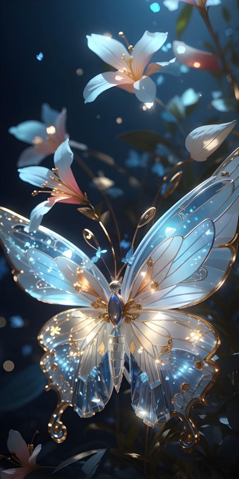 Butterfly Phone Wallpaper, Nature