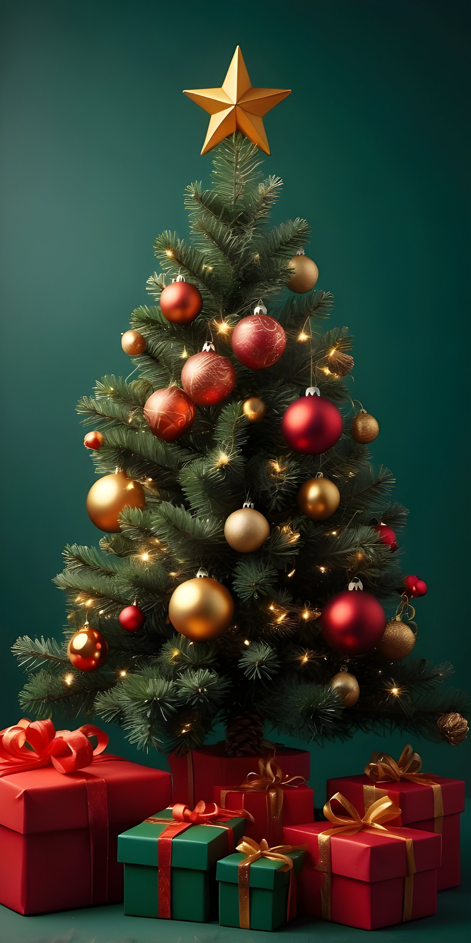 Christmas Tree Wallpaper iPhone