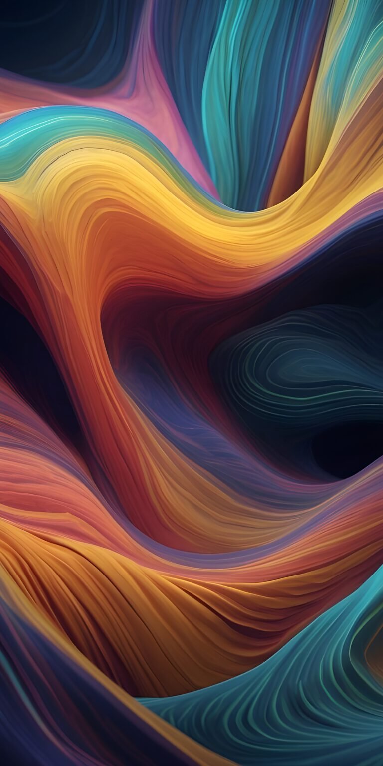 Colorful Soft Abstract Phone Wallpaper