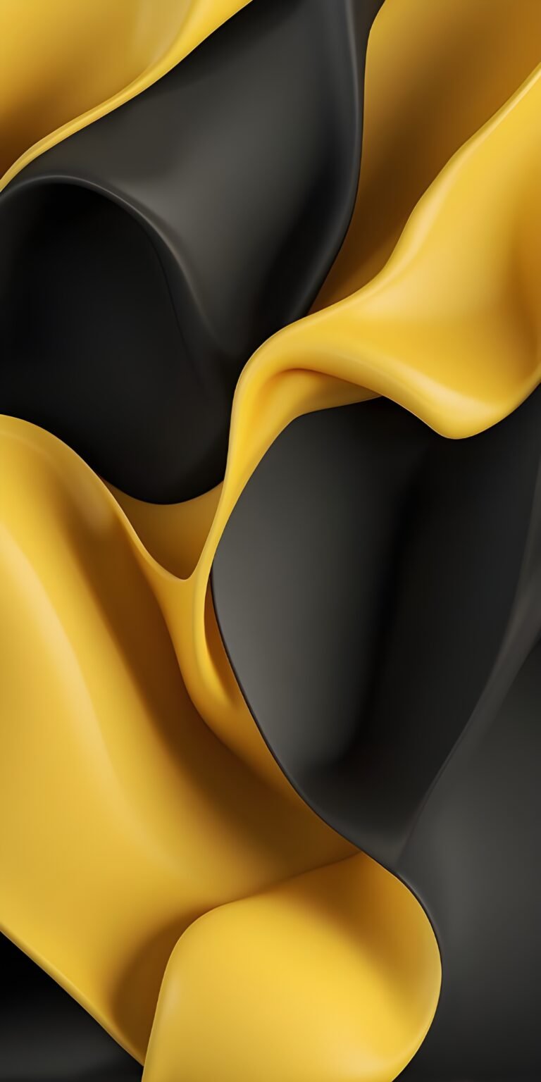 Cool Abstract Phone Wallpaper Download Yellow, Black