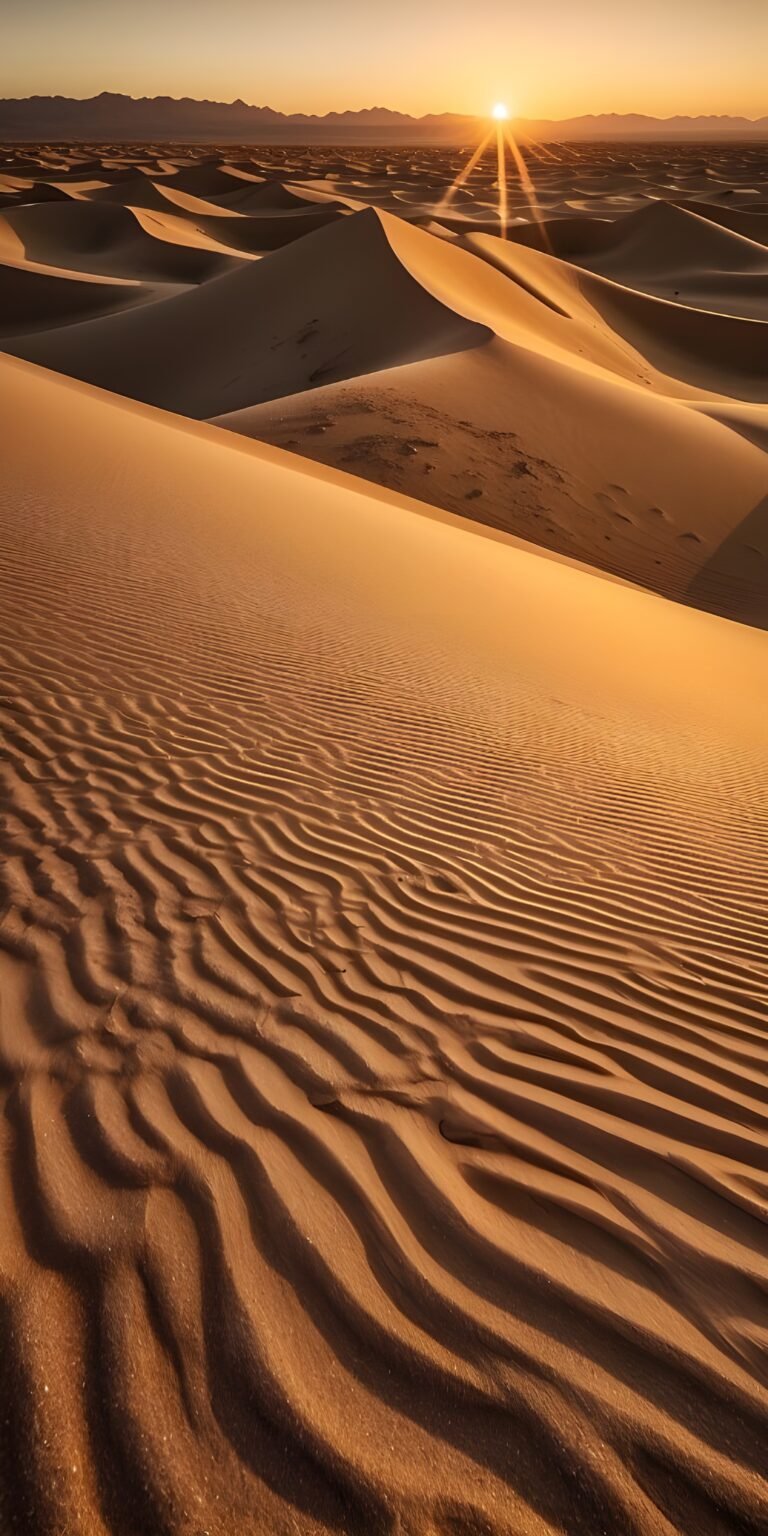 Desert Phone Wallpaper Sunset HD