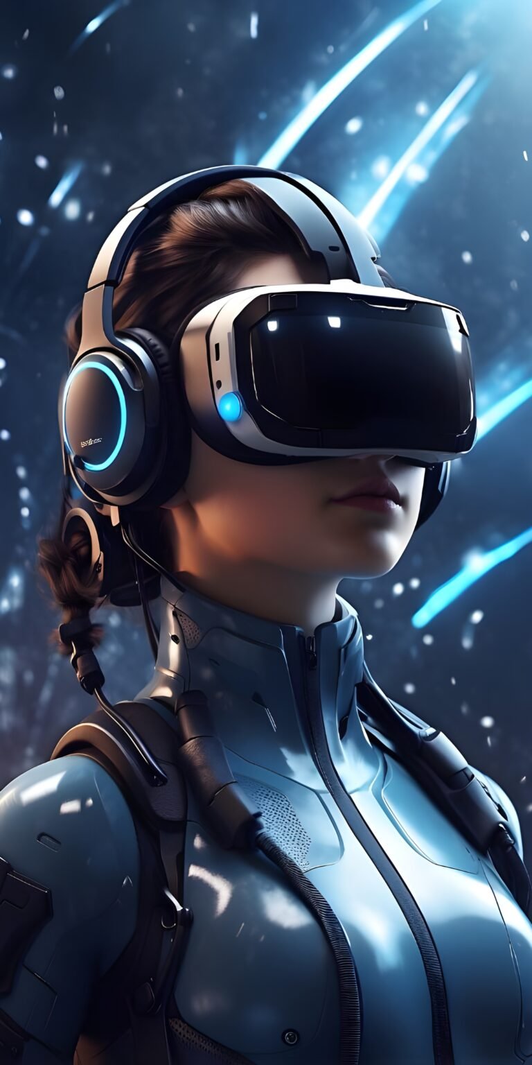 High tech VR Phone Wallpaper Gaming