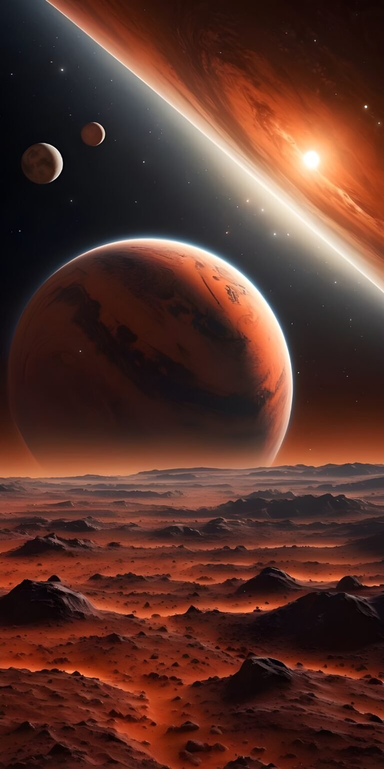 Mars, Galaxy Phone Wallpaper
