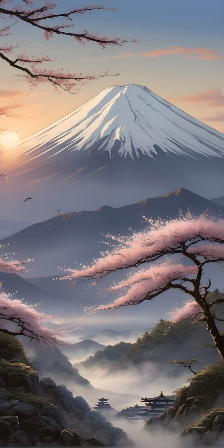Mount Fuji Phone Wallpaper