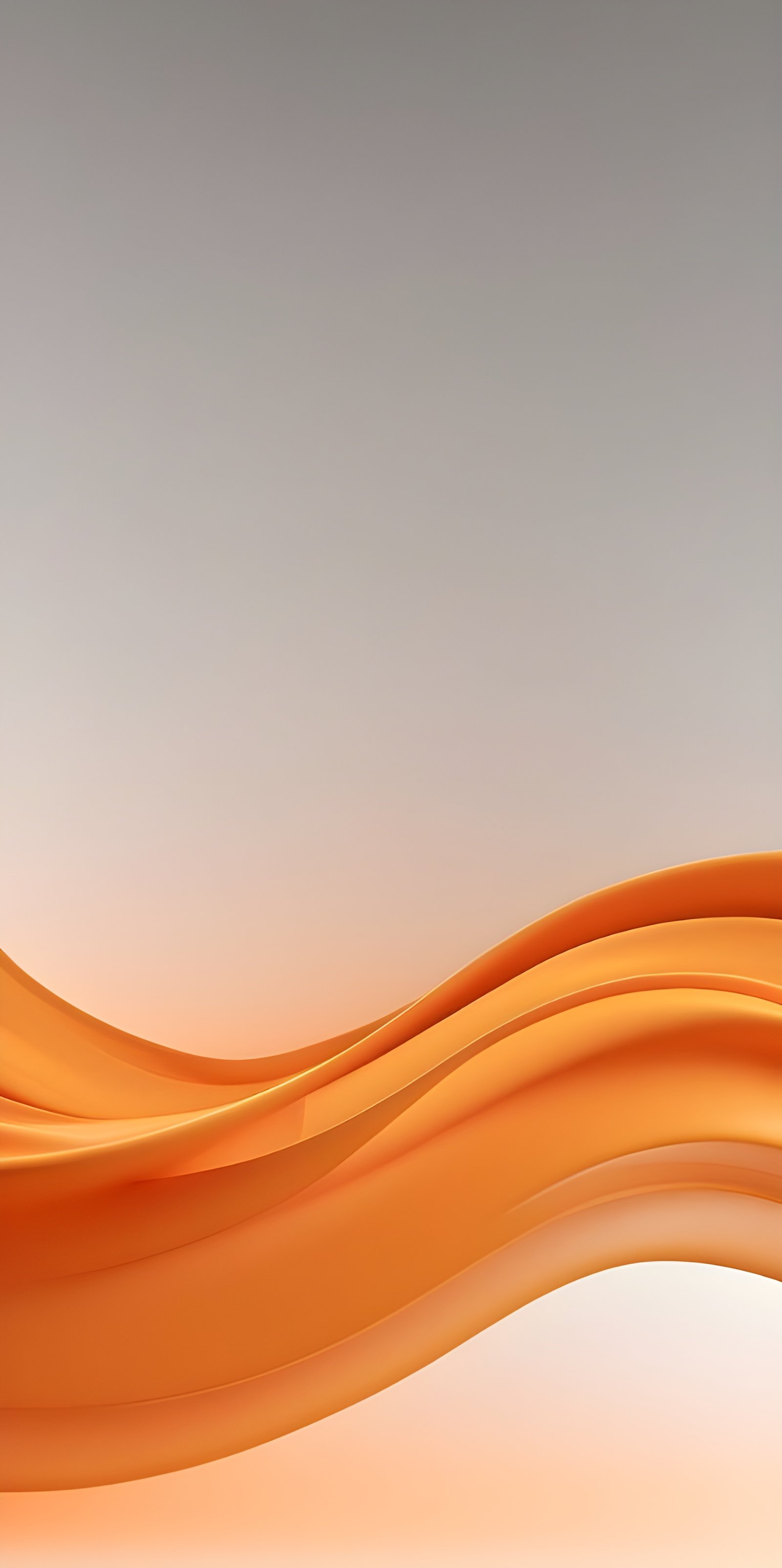 Orange Color Abstract Beautiful