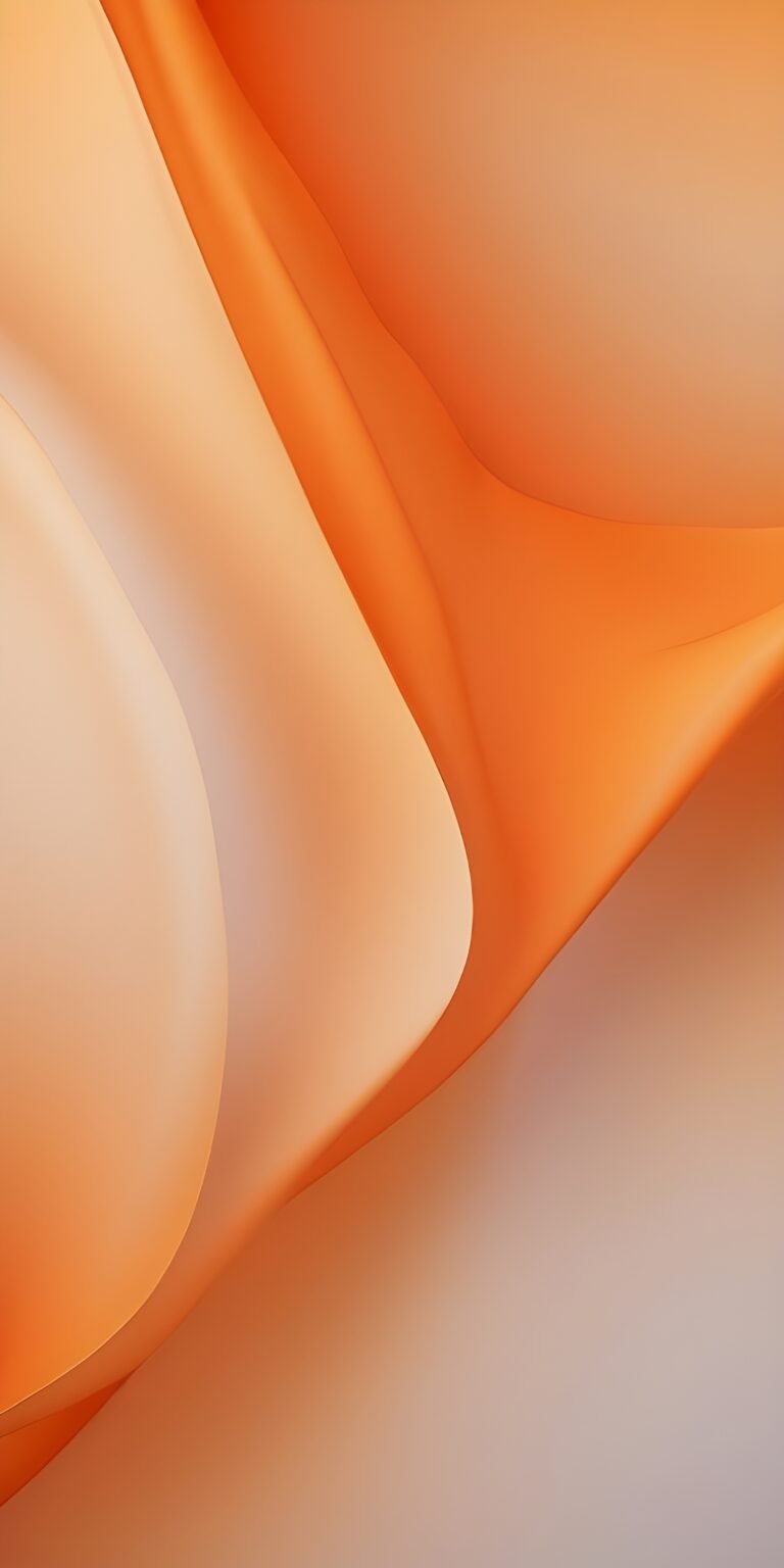 Orange Color Soft Abstract Wallpaper Download HD