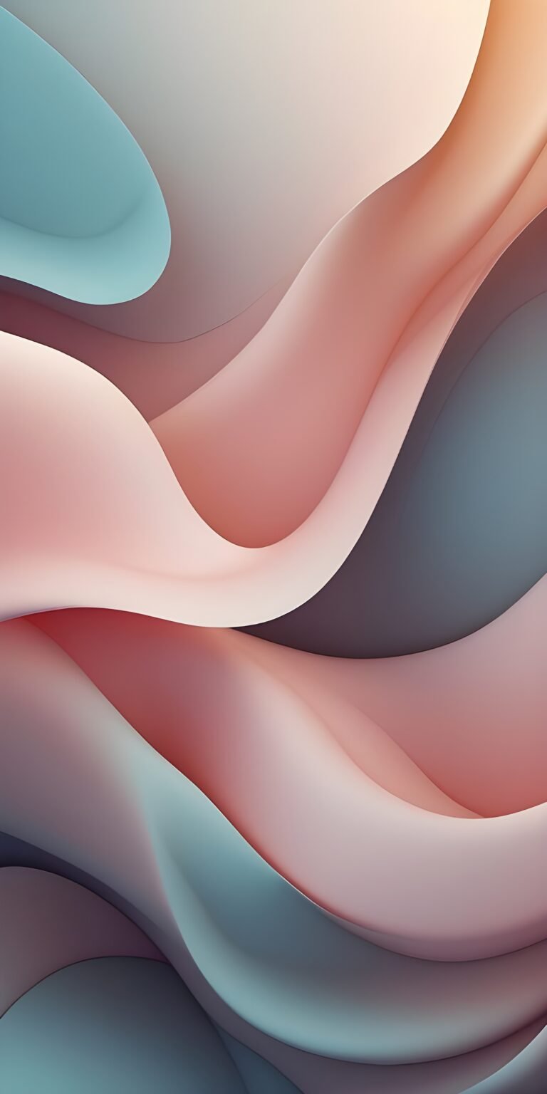 Pink and Blue Abstract Phone Wallpaper Download