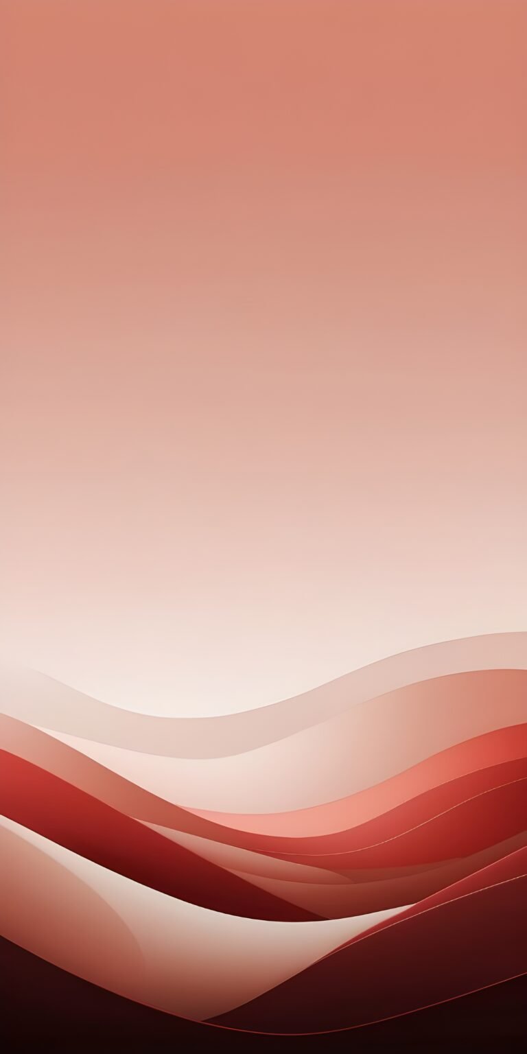 Red Blush Abstract Phone Wallpaper