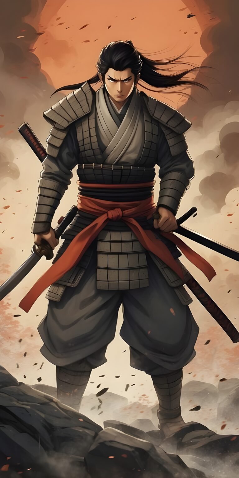 Samurai Phone Background