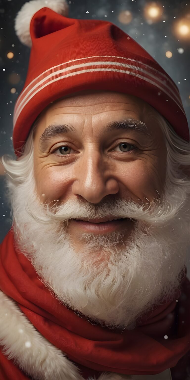 Santa Clause Phone Wallpaper