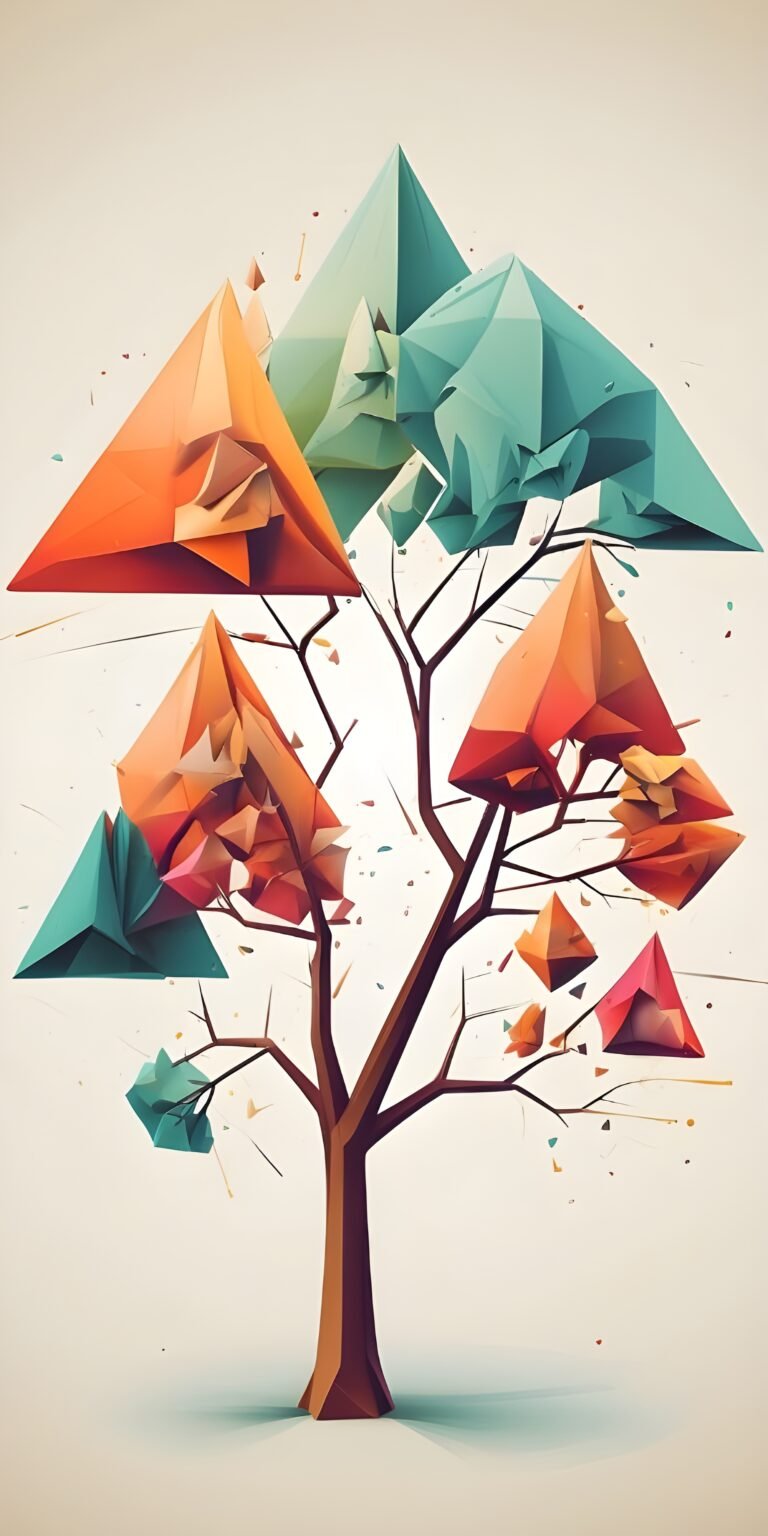 Tree Artistic Wallpaper for Phone