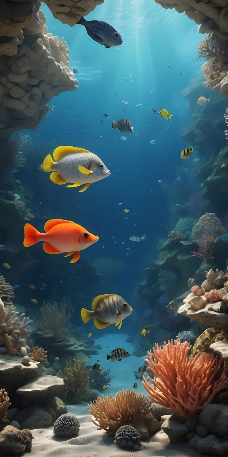 Underwater Phone Wallpaper Fish