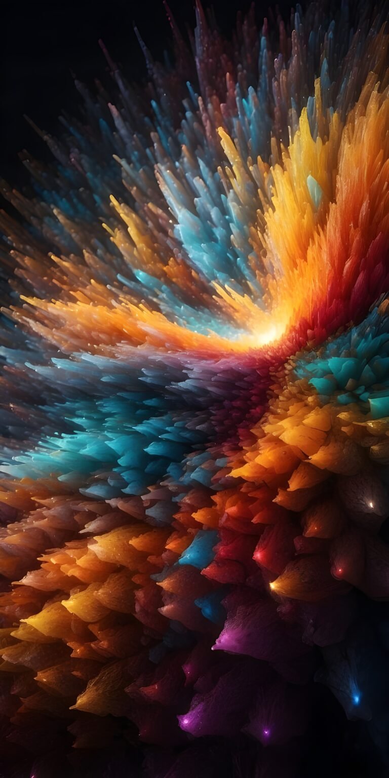 Vibrant Colorful Abstract Phone Wallpapers download