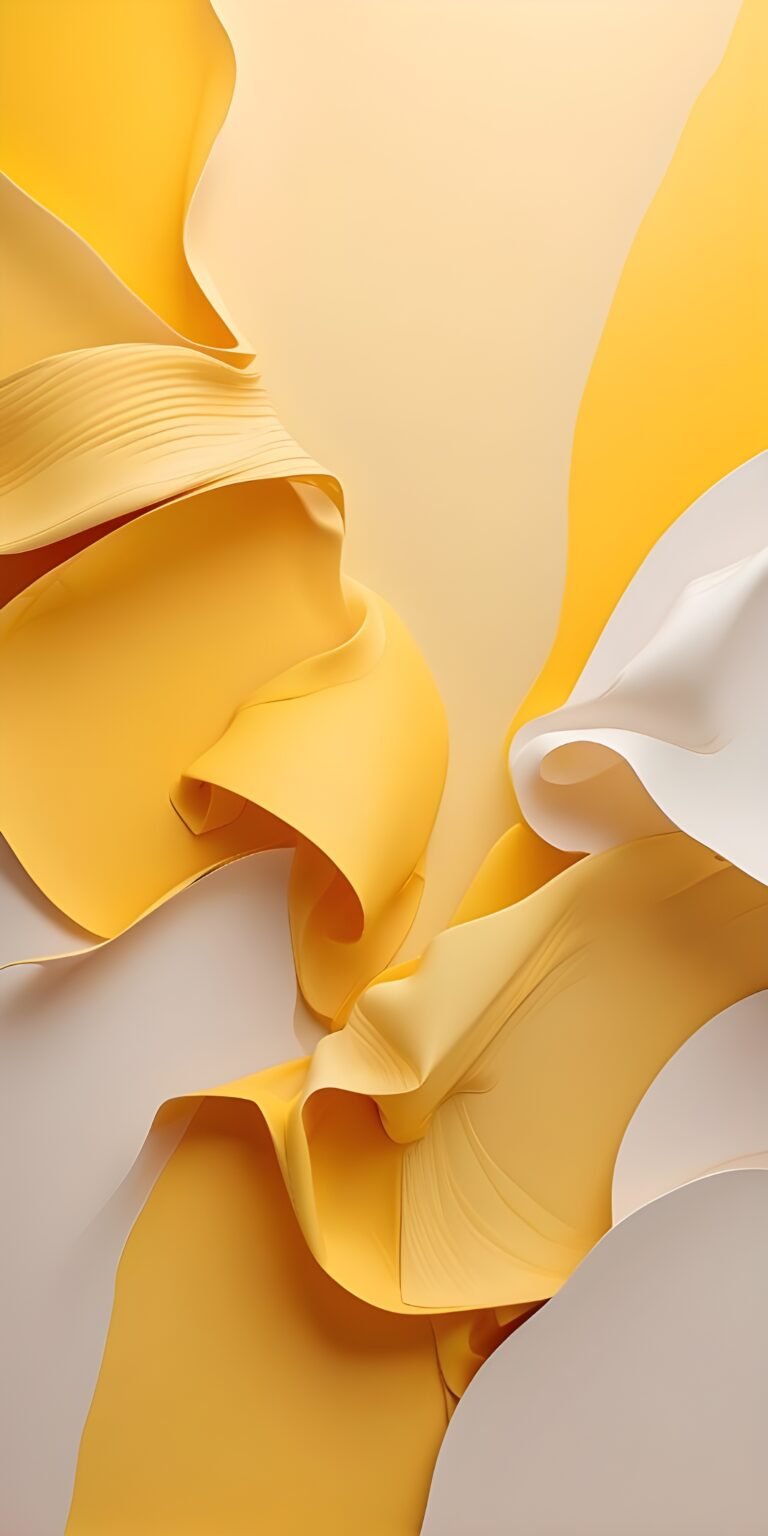 Yellow Abstract Phone Wallpaper Download