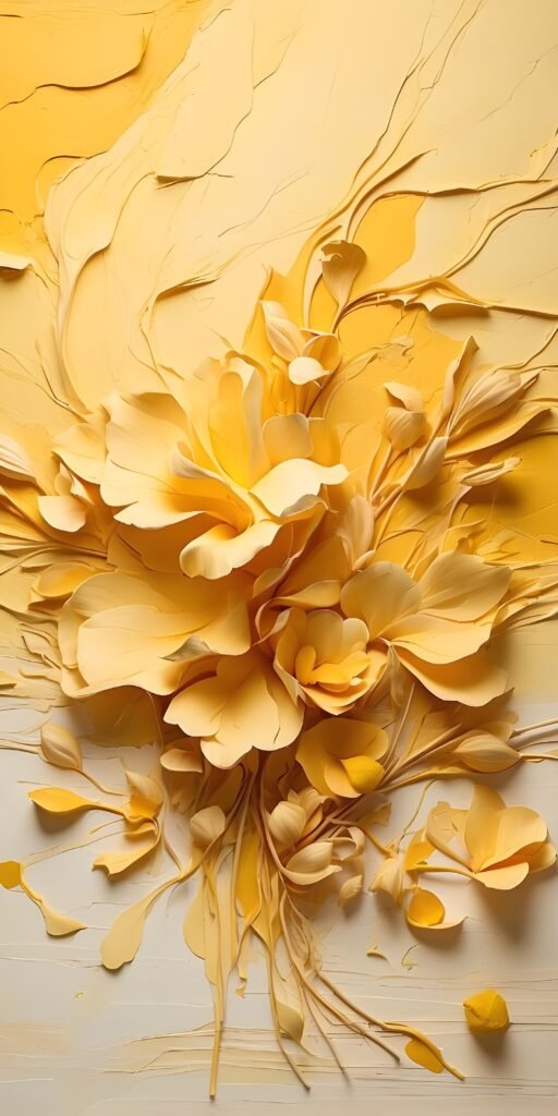 Yellow interesting flower wallpaper download