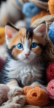 Cute Kitten Adorable looking Phone Wallpapers Download