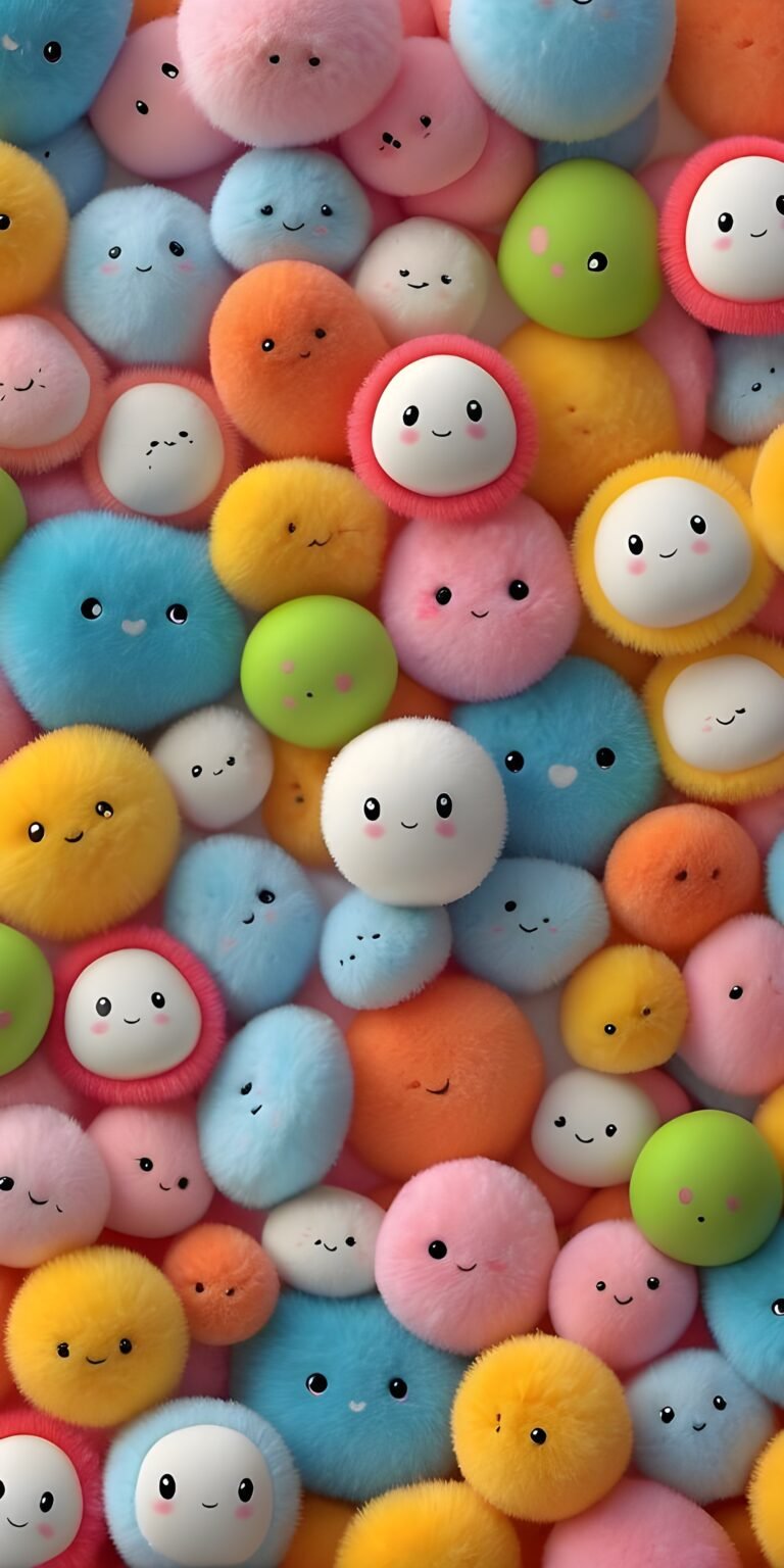 3D Puffy Phone Wallpaper #68