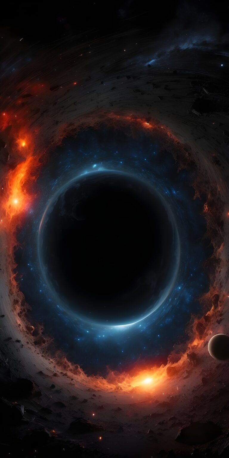 Black Hole Galaxy Wallpaper