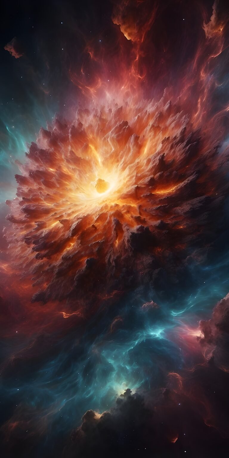 Blast in Galaxy Phone Wallpaper Vibrant