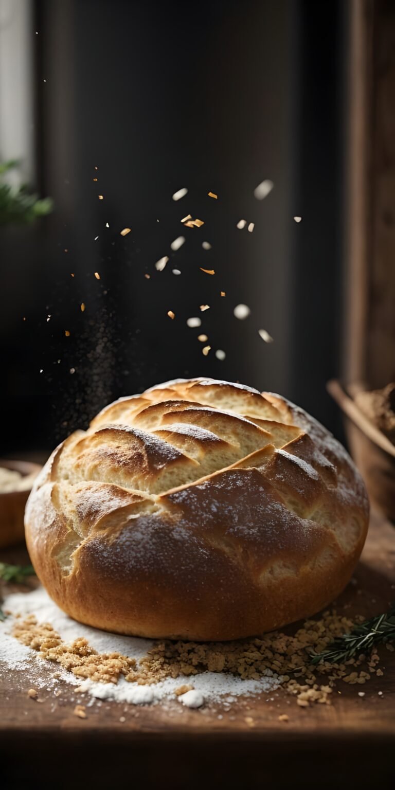 Bread Phone Wallpaper, Food