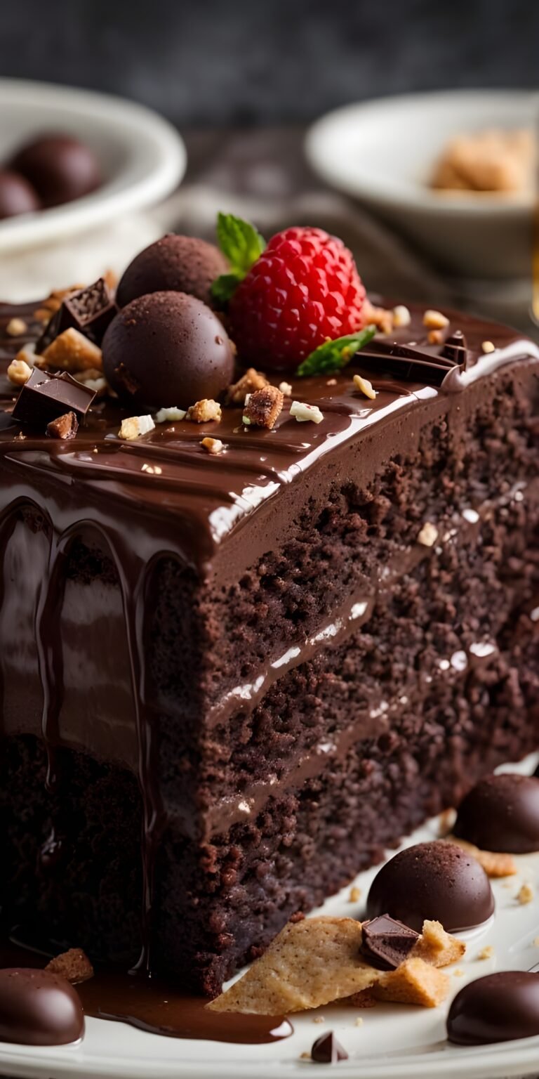 Chocolate Cake Mobile Wallpaper, Dessert, Food