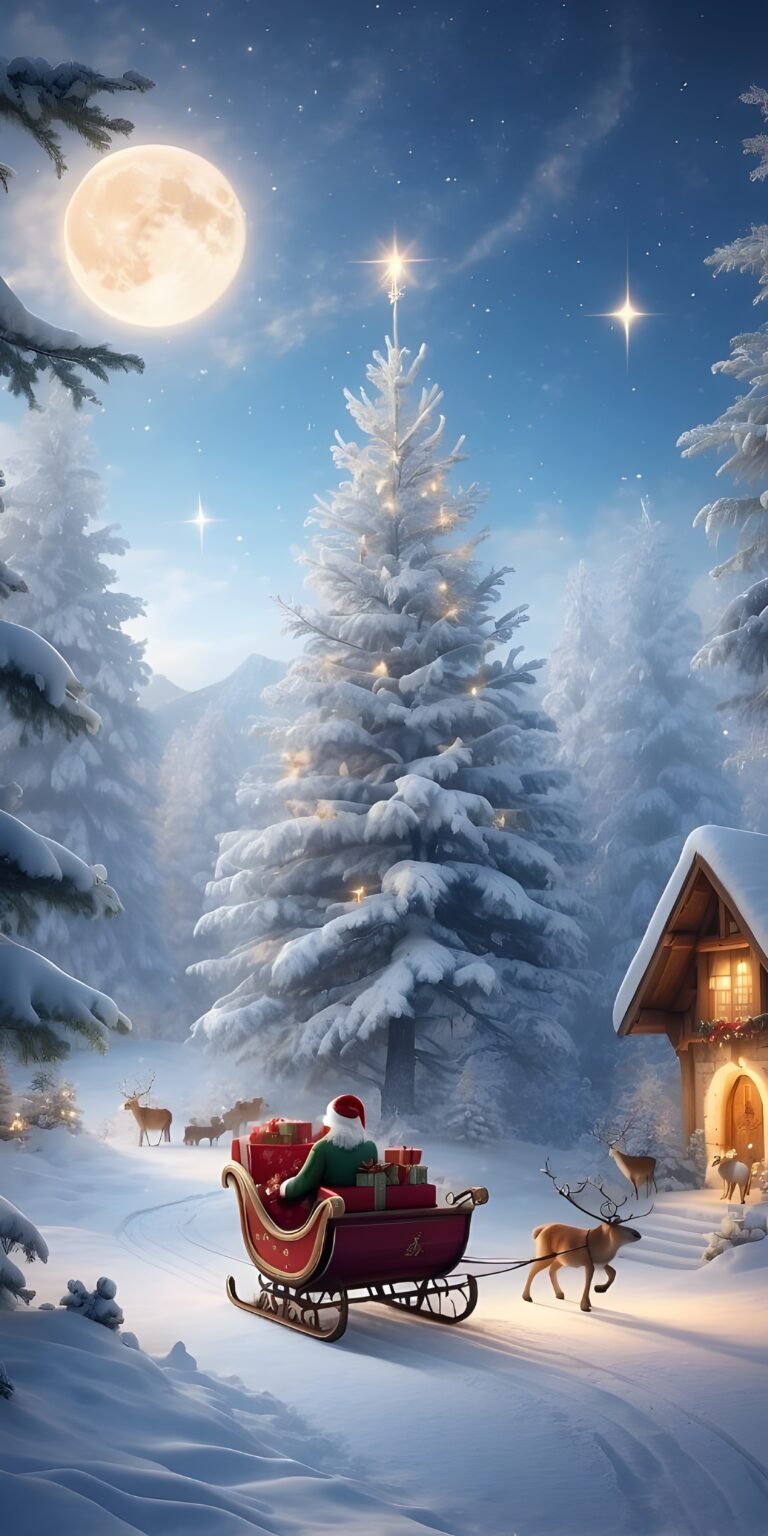 Christmas Winter Phone Wallpaper