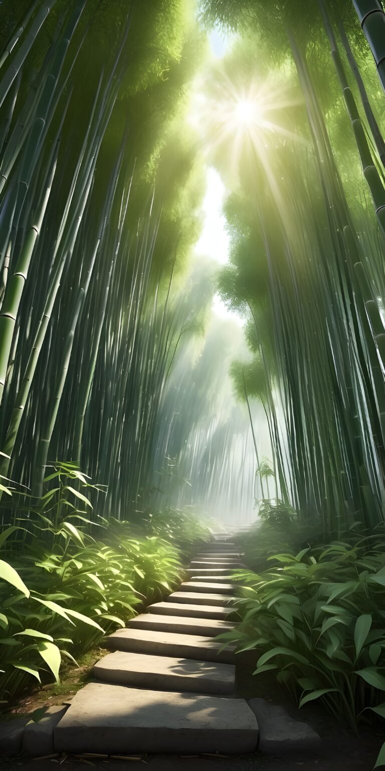 Cool Bamboo Phone Wallpaper
