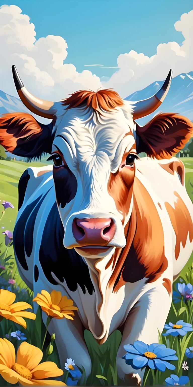 Cow Wallpaper for Phone, Animal