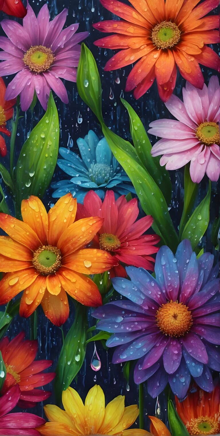 Vibrant Flower Phone Wallpaper Download
