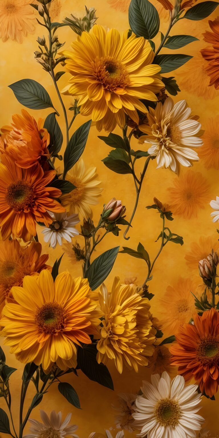 Yellow Flower Phone Wallpaper