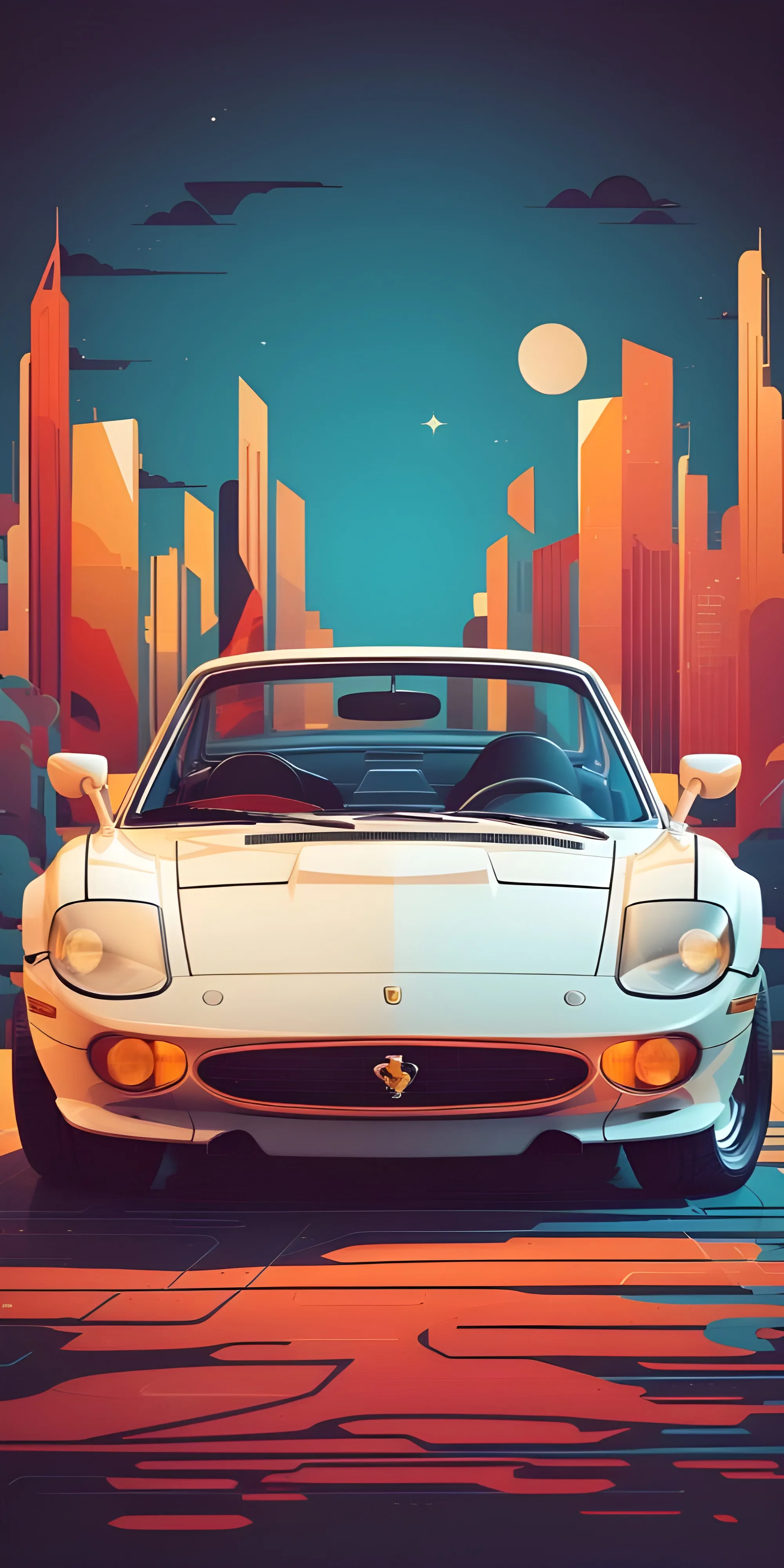 Best Car Wallpaper Minimalist, Art