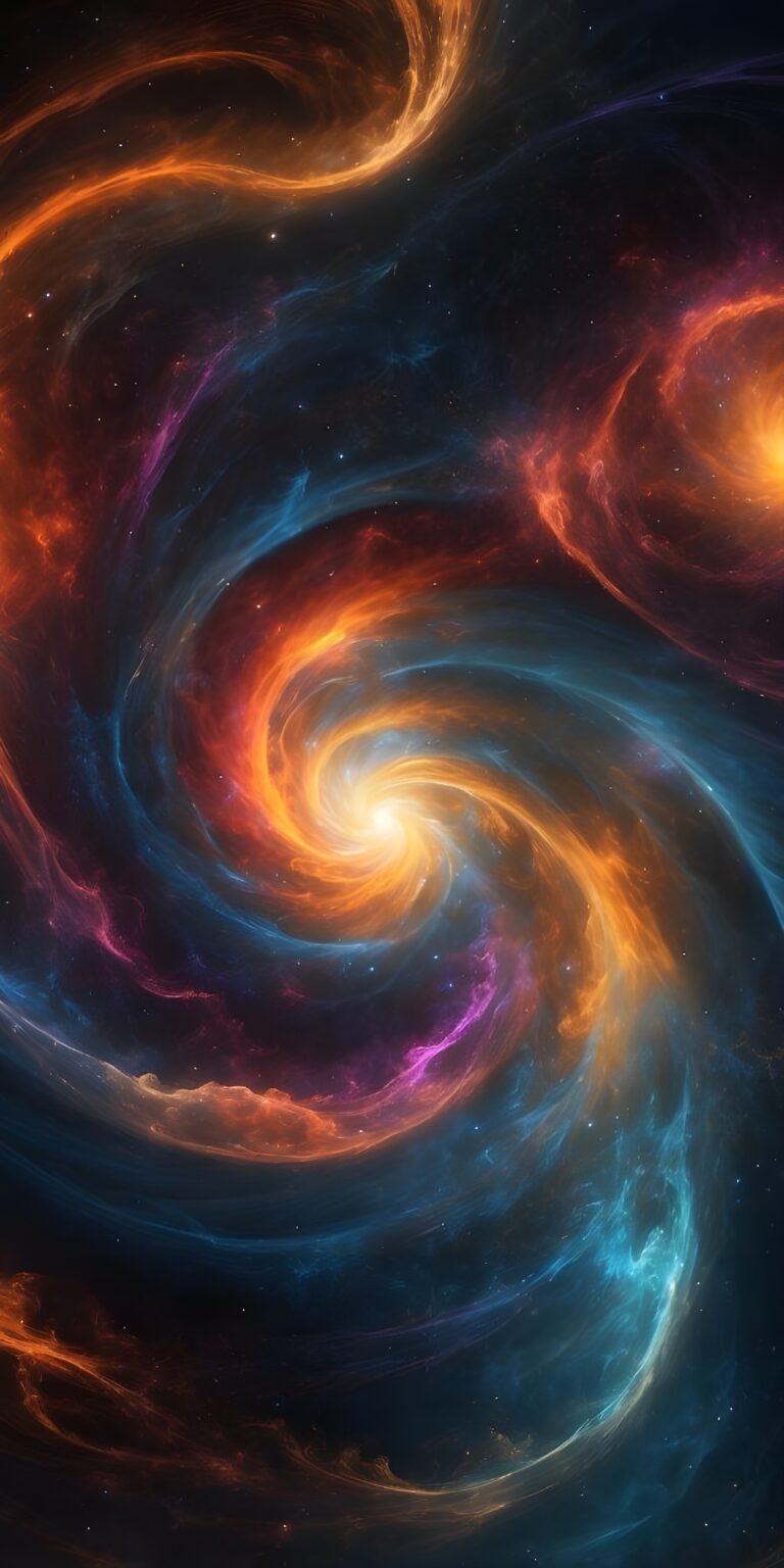 Cool Vibrant Galaxy Wallpaper for Phone