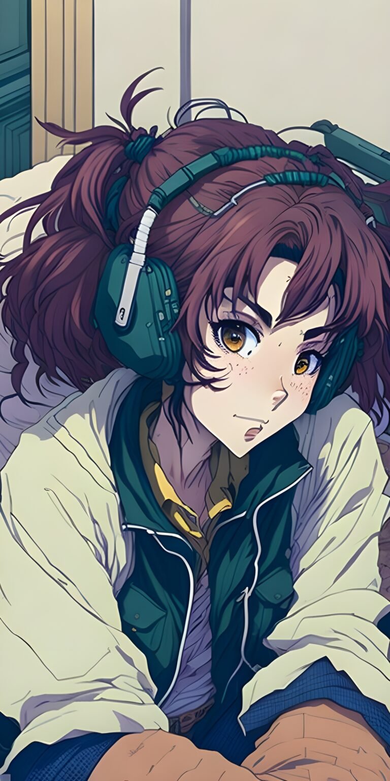 Cute Anime Girl Wallpaper background