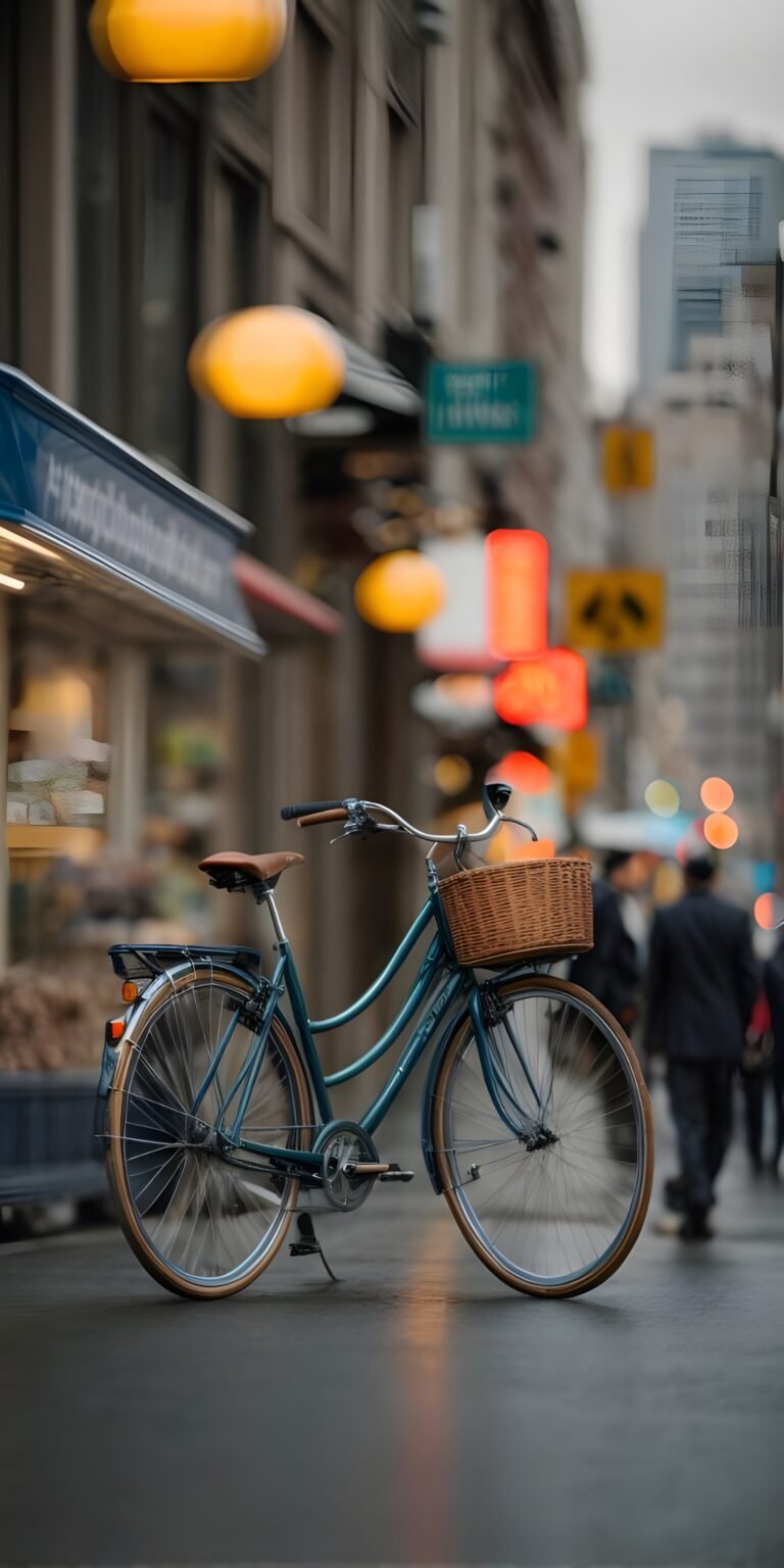 Cycle Blur Phone Wallpaper