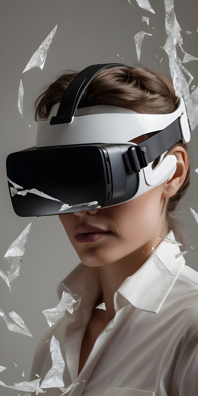 VR Technology Phone Wallpaper Download HD, Female