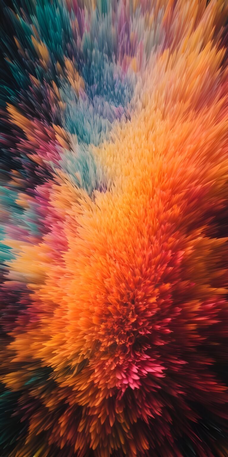 Vibrant Abstract Wallpaper for Phone