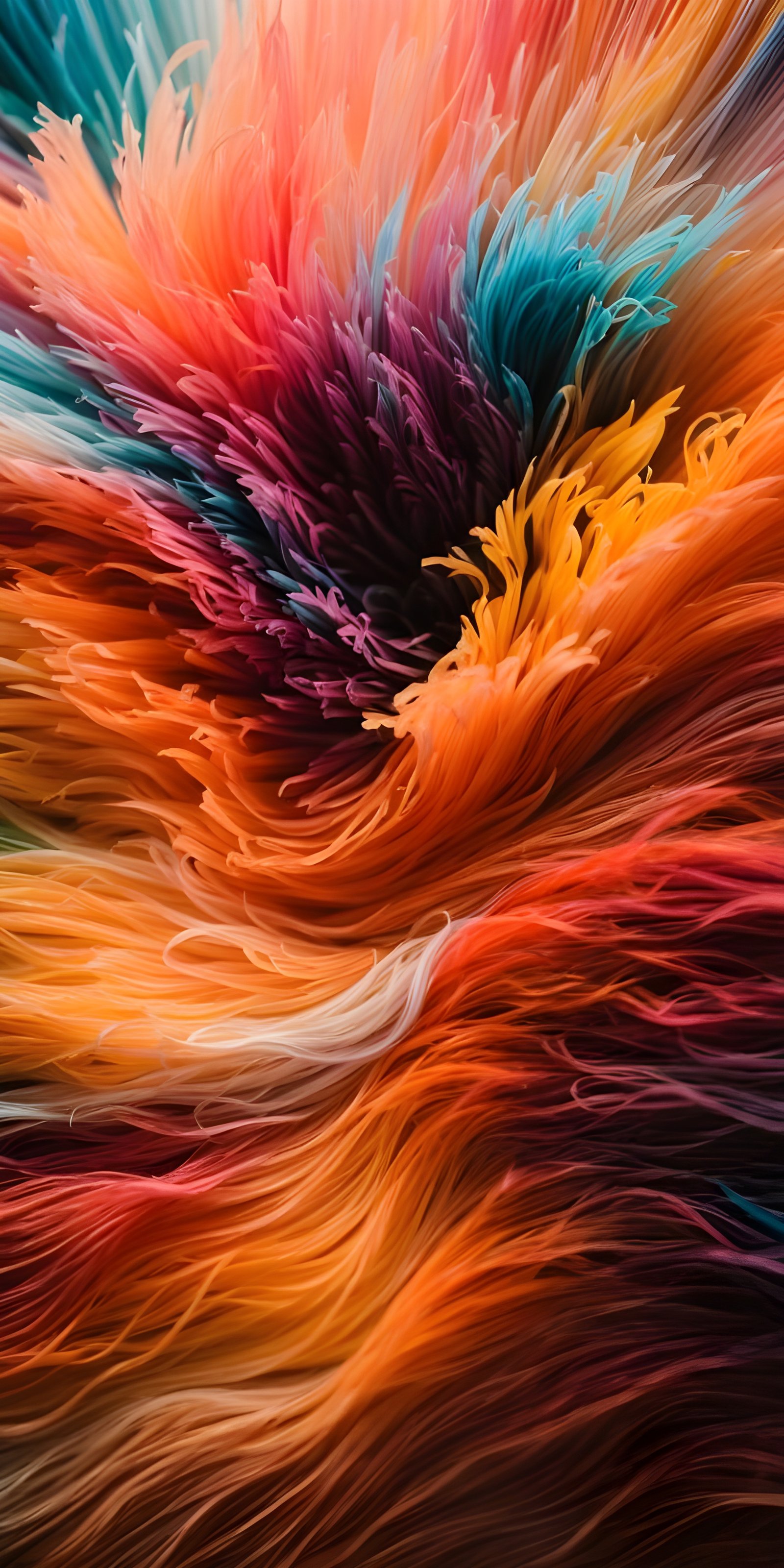 Vibrant Abstract Wallpaper for Phone HD