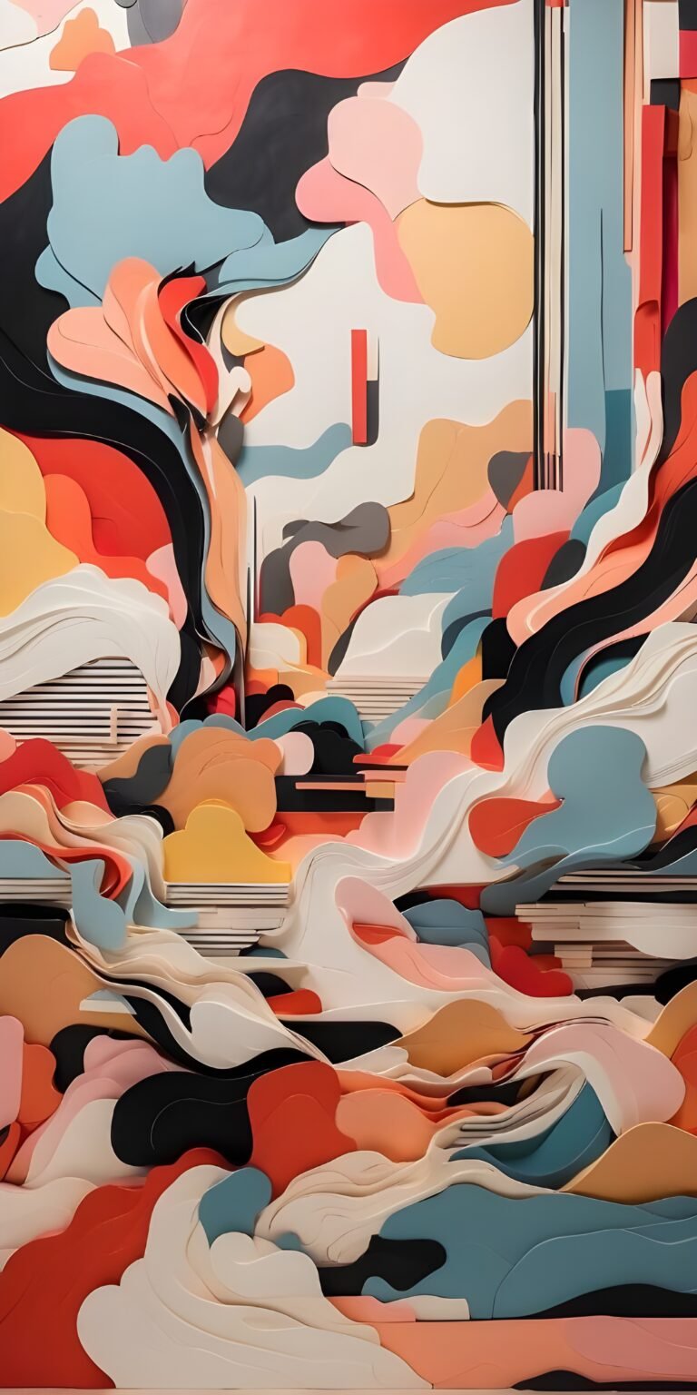 Abstract Art Phone Wallpaper, Regular