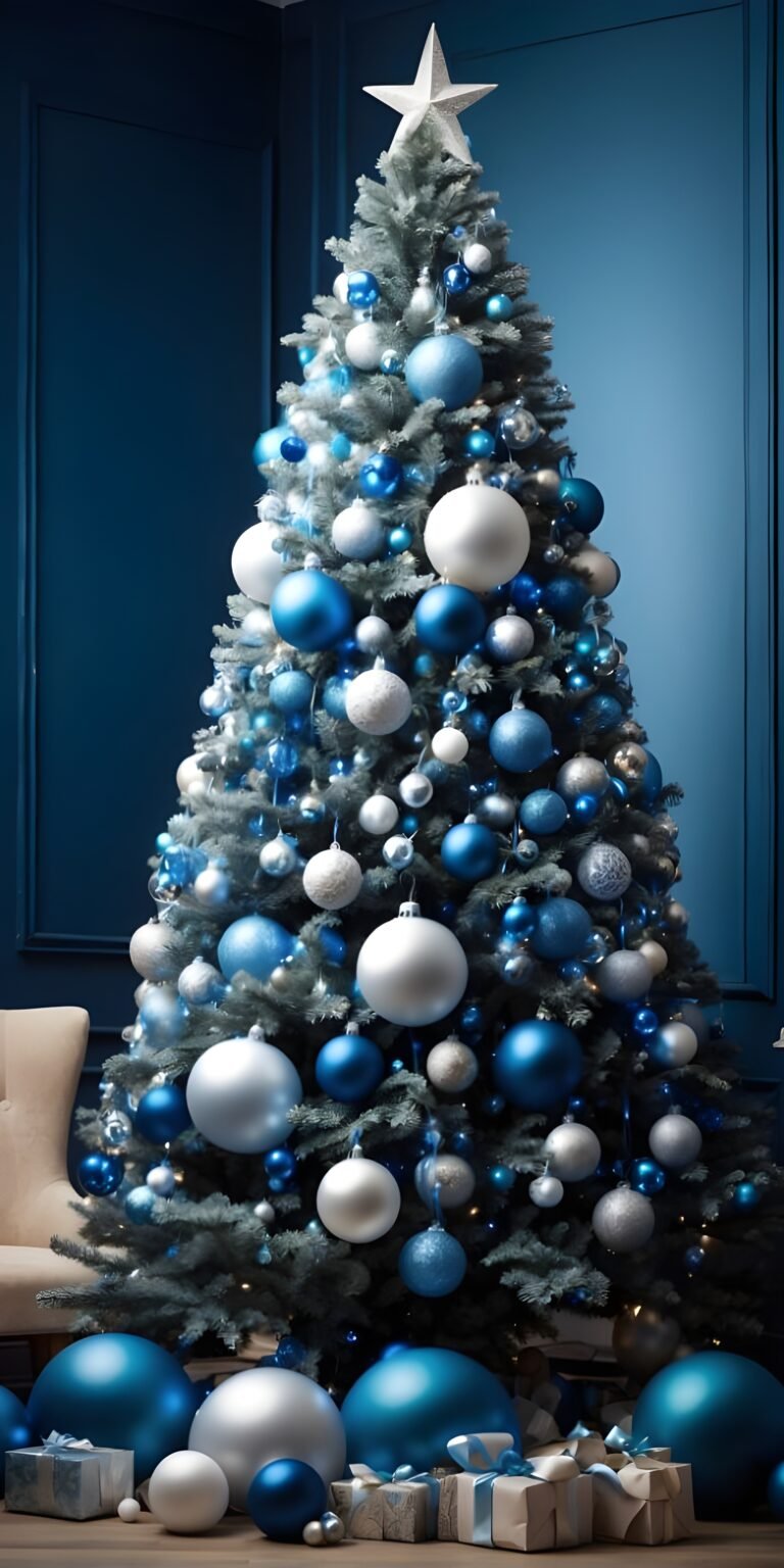 Christmas Tree Winter Wallpaper for Phone Background
